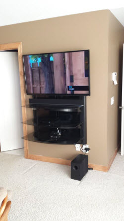 TV-Installation-With-Shelfing TV-Installation-With-Shelfing